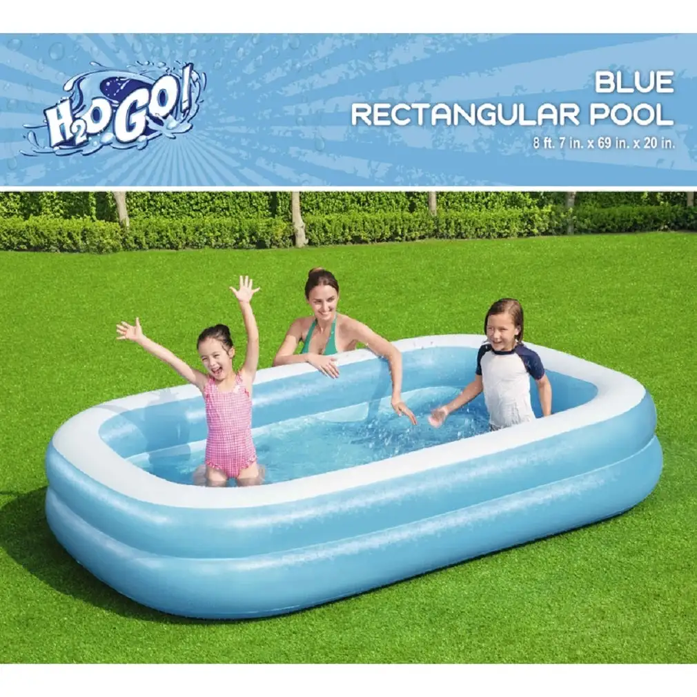 Bestway 54006E H2OGO Rectangular Inflatable Pool