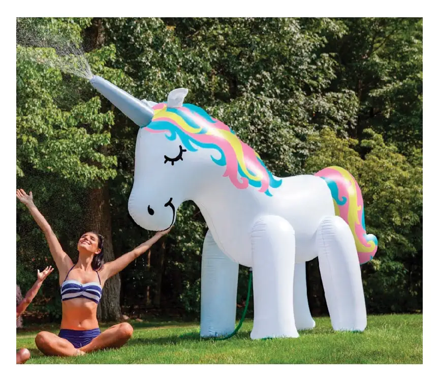 BigMouth BMYS-0008 Inflatable Unicorn Sprinkler