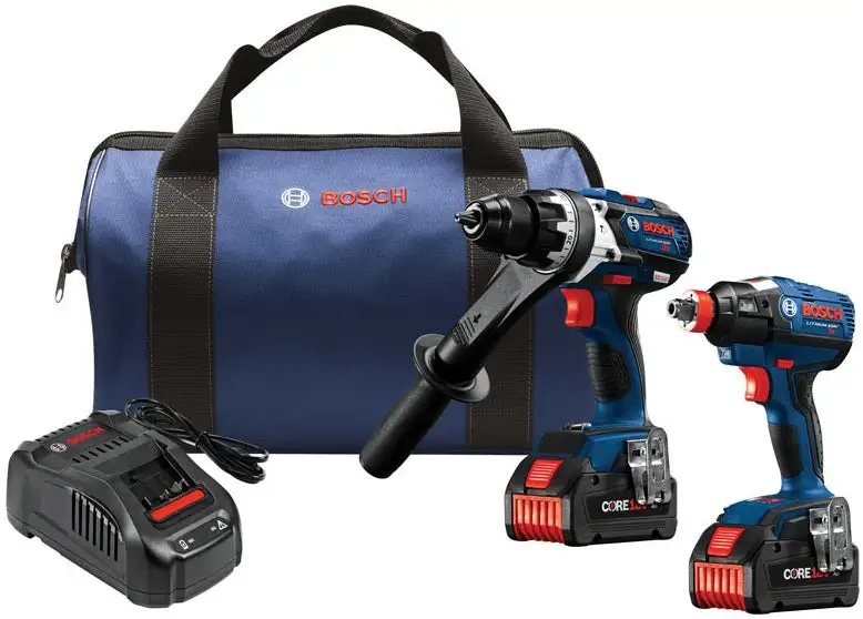 Bosch GXL18V-225B24 Brushless Hammer Drill Driver/Impact Driver Kit