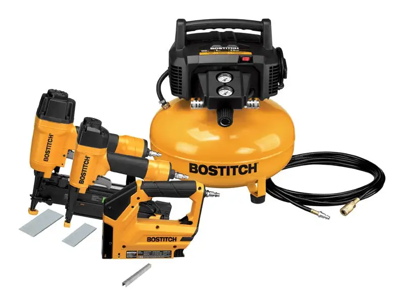 Bostitch BTFP3KIT 3-Tool and Compressor Combo Kit