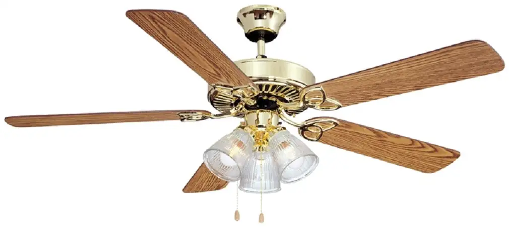 Boston Harbor CF-78043 Dual Mount Ceiling Fan with 3 Light Kit