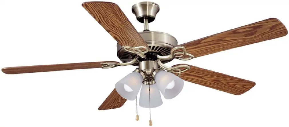 Boston Harbor CF-78042 Dual Mount Ceiling Fan with 3 Light Kit