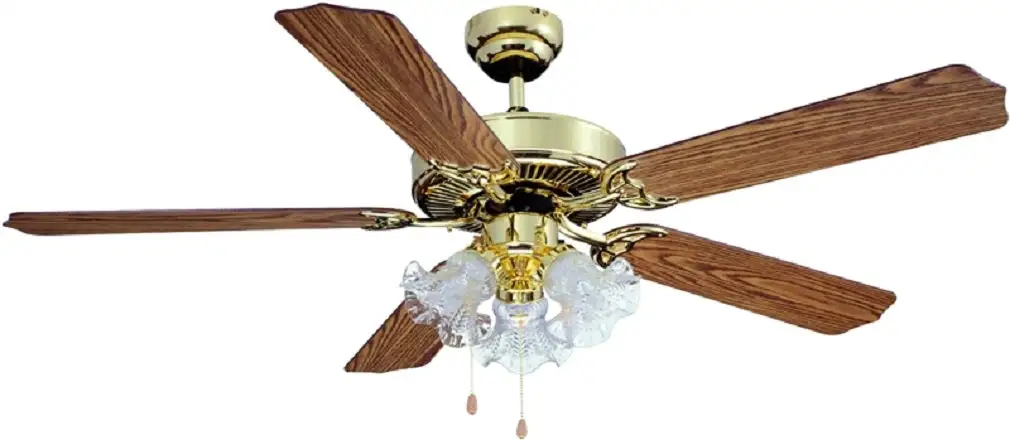 Boston Harbor CF-78021L Dual Mount Ceiling Fan with 3 Light Kit