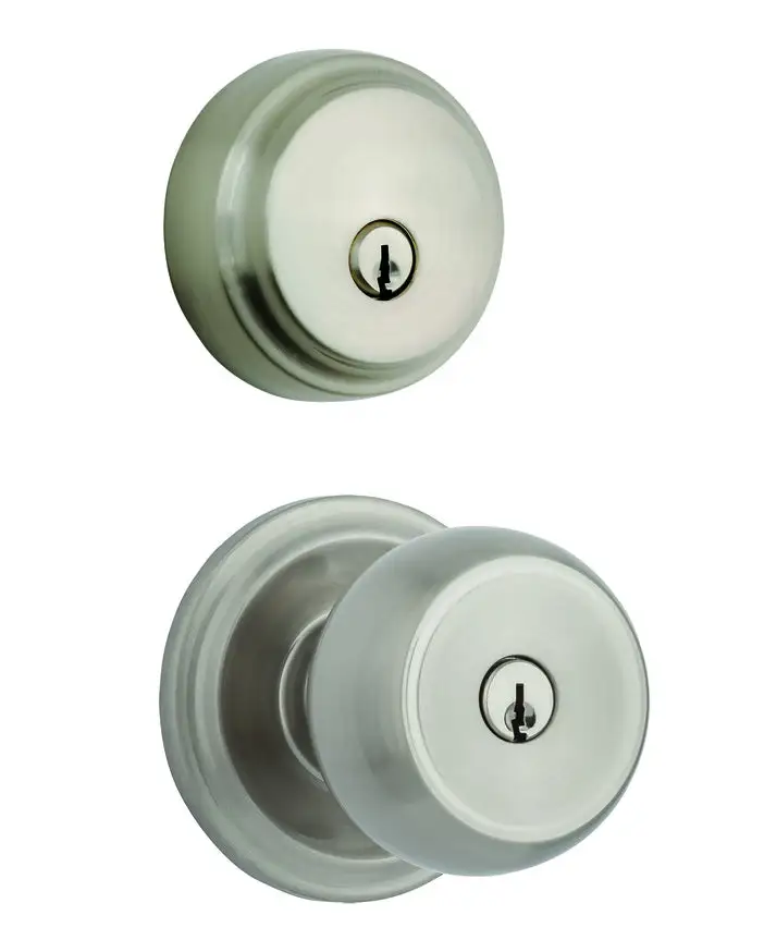 Brinks 23081-119 Stafford Single Cylinder Deadbolt & Knob