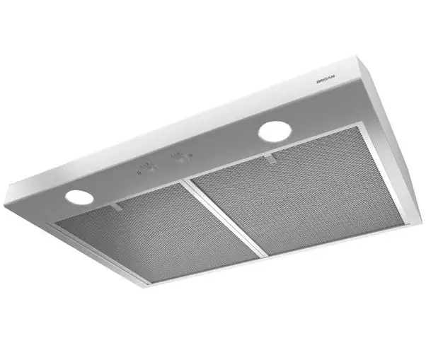 Broan BCSD130WW Glacier Range Hood