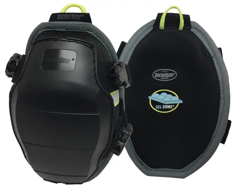 Bucket Boss GX1 Insulated Molded Gel Dome Swivel Kneepad