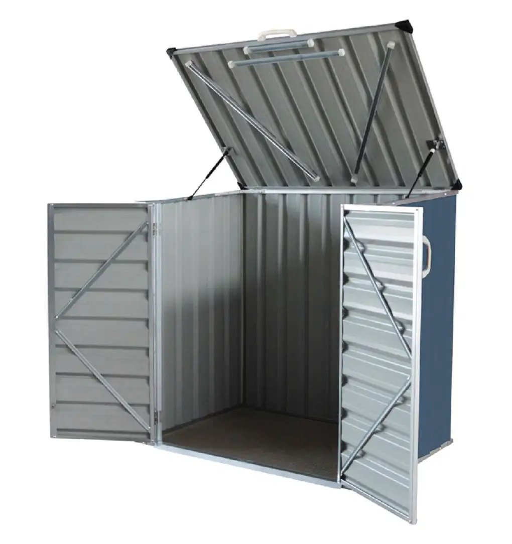 Build-Well BW0503HSH-GY Galvanized Steel Storage Shed