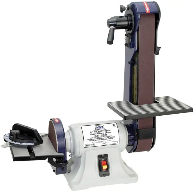 C.H. Hanson 9681119 Norse Bench Top Belt & Disc Sander