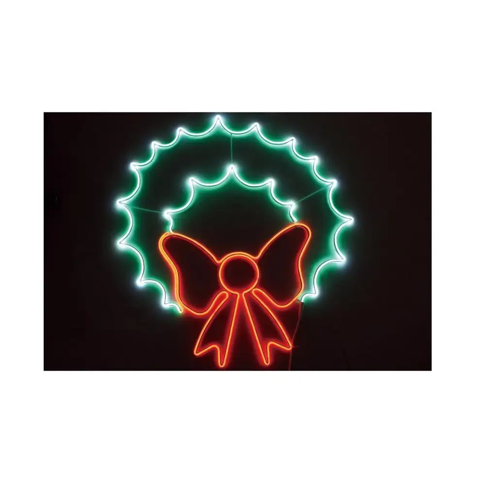 Celebrations 21YF0538 LED Christmas Wreath Silhouette