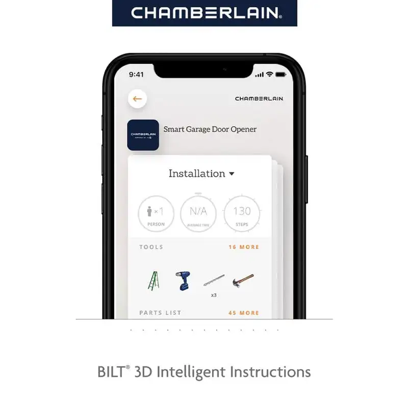 Chamberlain B6753T Secure View Smart Garage Door Opener