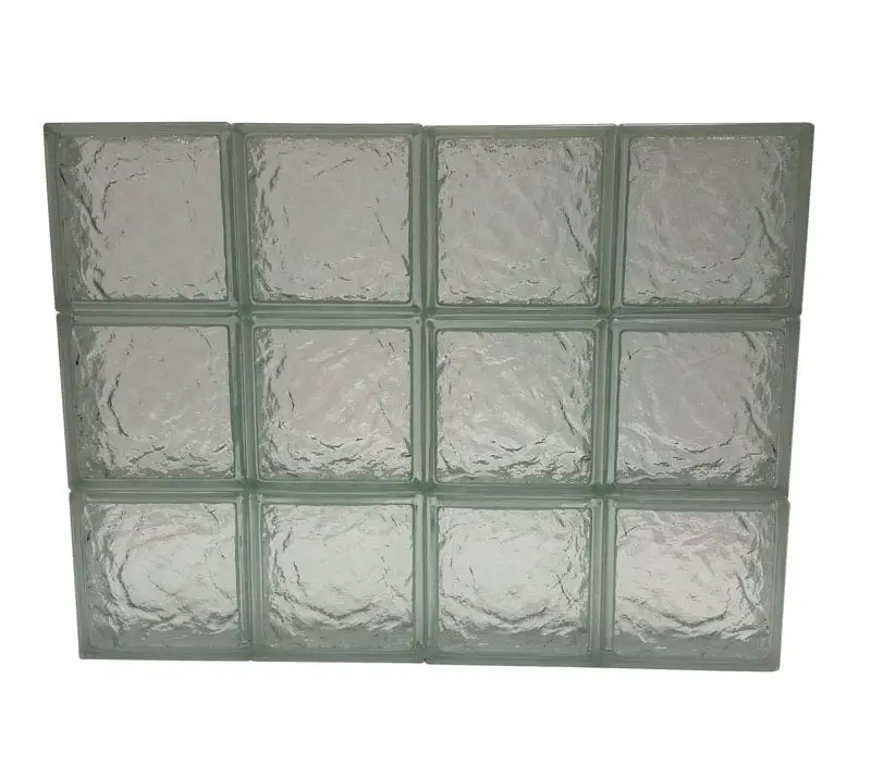 Clear Choice CCP32X24SICE Solid Ice Glass Block Window