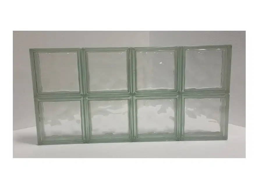 Clear Choice CCP32X16SNUBIO Nubio Glass Block Panel