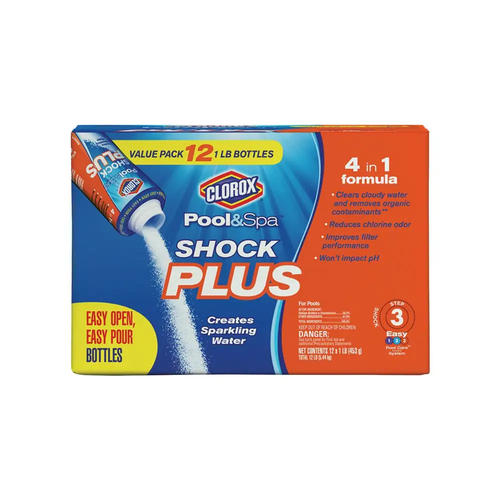 Clorox 32312CLX Pool and Spa Shock Plus