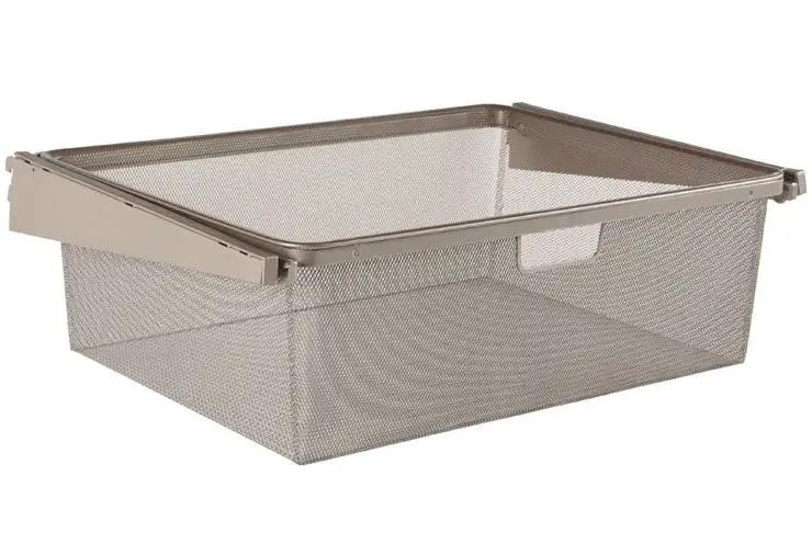 Closet Culture 0335-BSKT-7CN Wire Mesh Basket