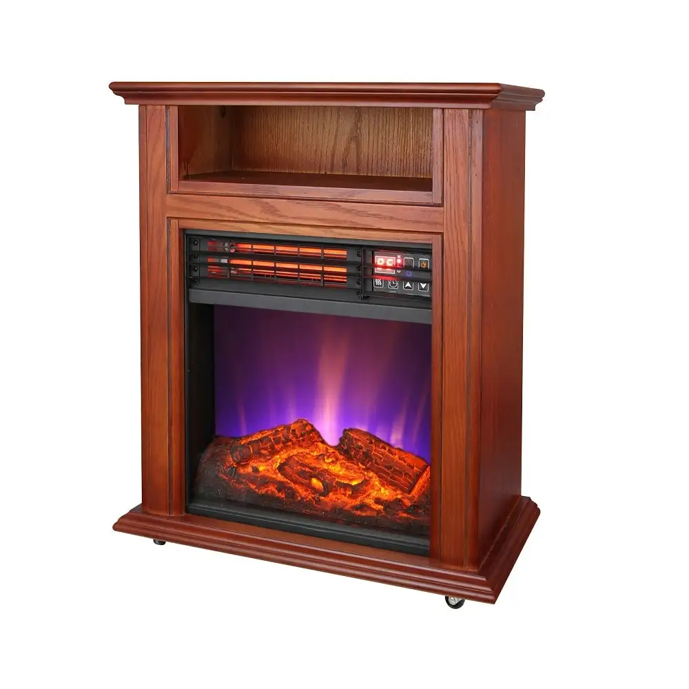 Comfort Glow QF4561R Electric Quartz Fireplace