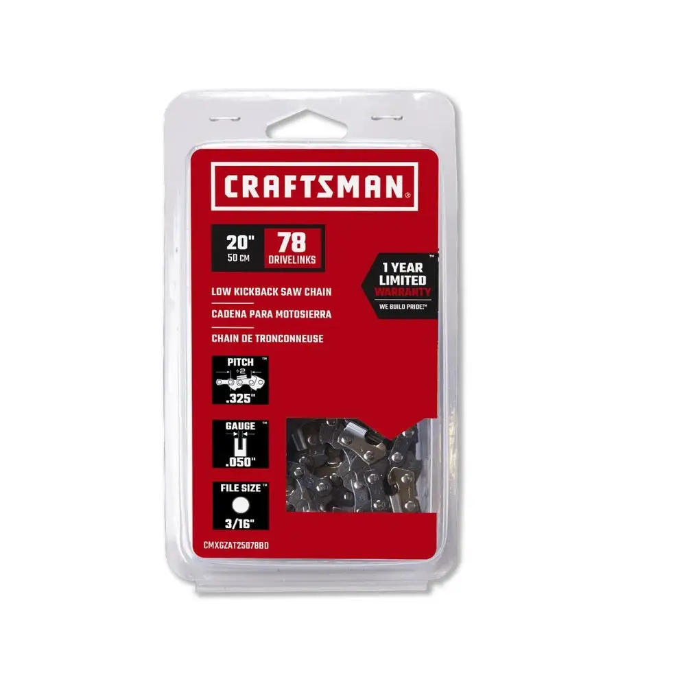 Craftsman CL25078BD Low Kickback Saw Chain