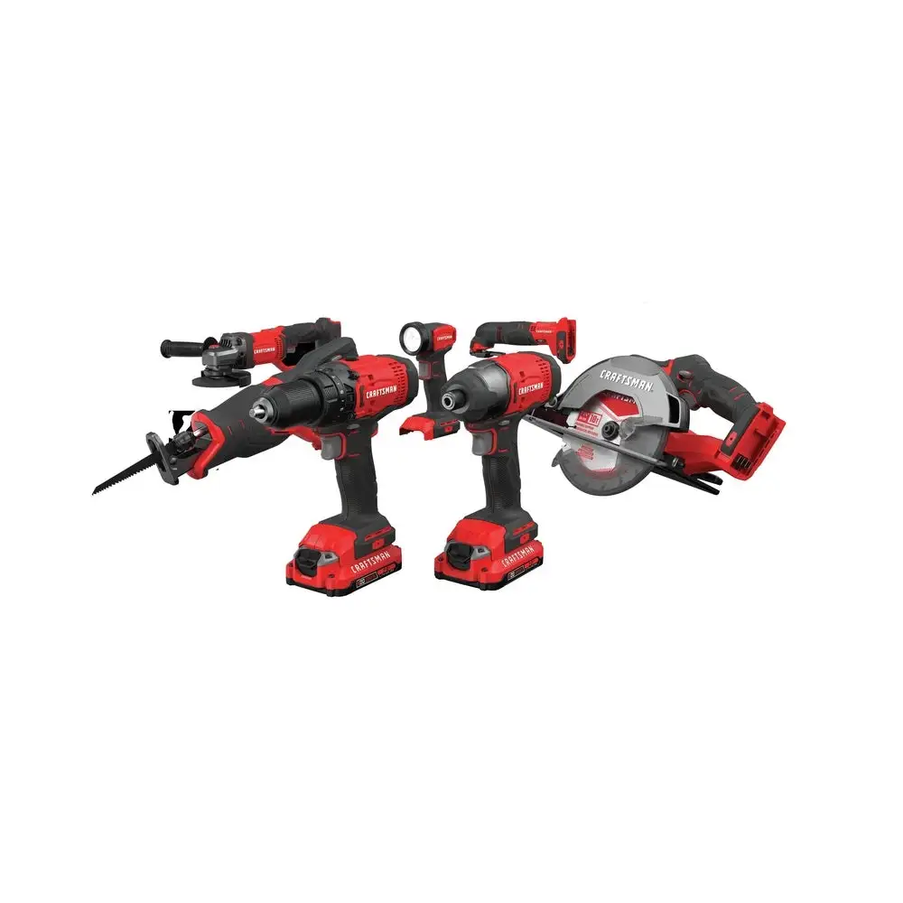 Craftsman CMCK700D2 V20 MAX Cordless Brushed Combo Kit