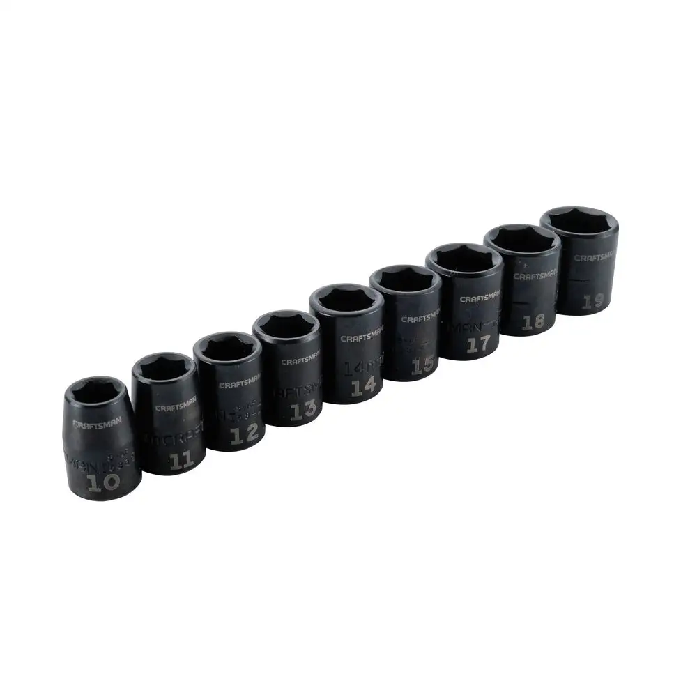 Craftsman CMMT15881 Metric Impact Socket Set