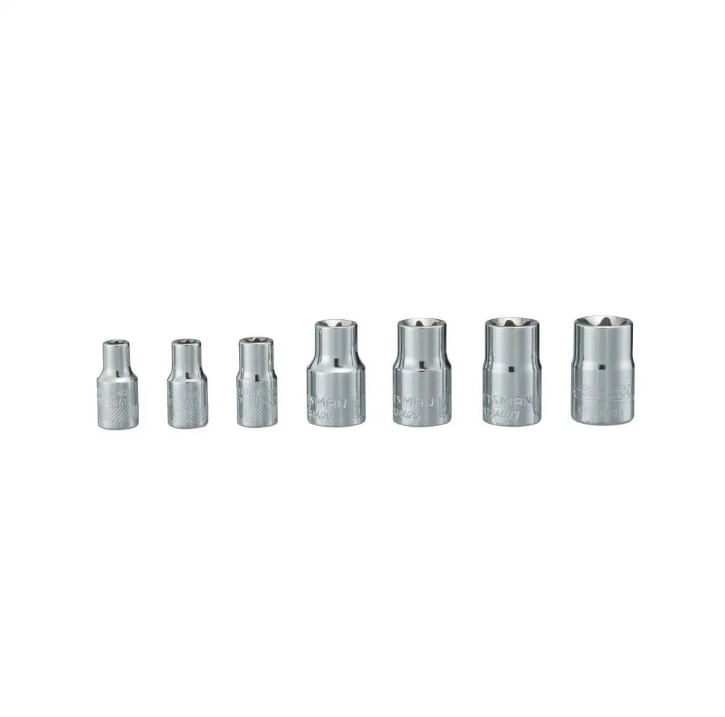 Craftsman CMMT34570 Metric 6 Point External Torx Socket Set