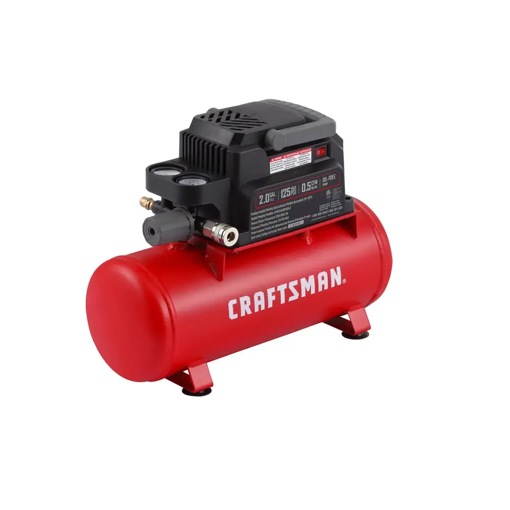 Craftsman 0200243 Horizontal Portable Air Compressor Tank