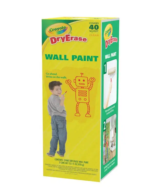 Crayola 247-H-102 IdeaPaint Dry-Erase Wal Paint