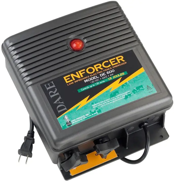 Dare DE 600 Enforcer Electric Fence Energizer