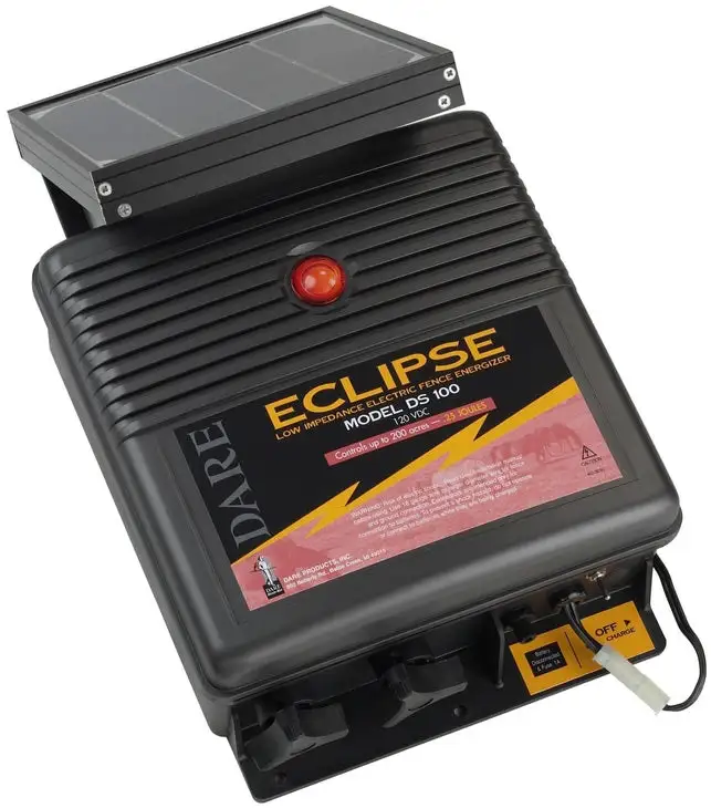 Dare DS 100 Eclipse Solar Fence Energizer