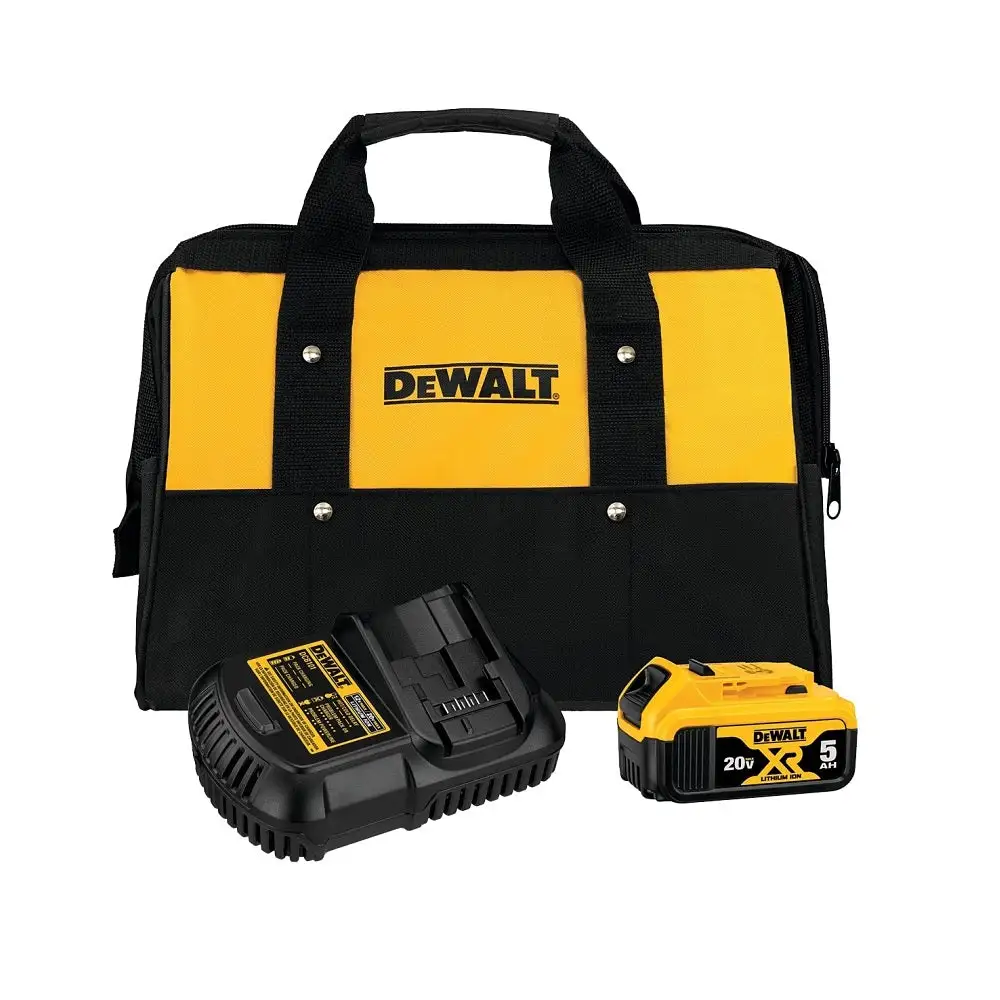 DeWalt DCB205CK MAX Battery Charger Kit With Bag