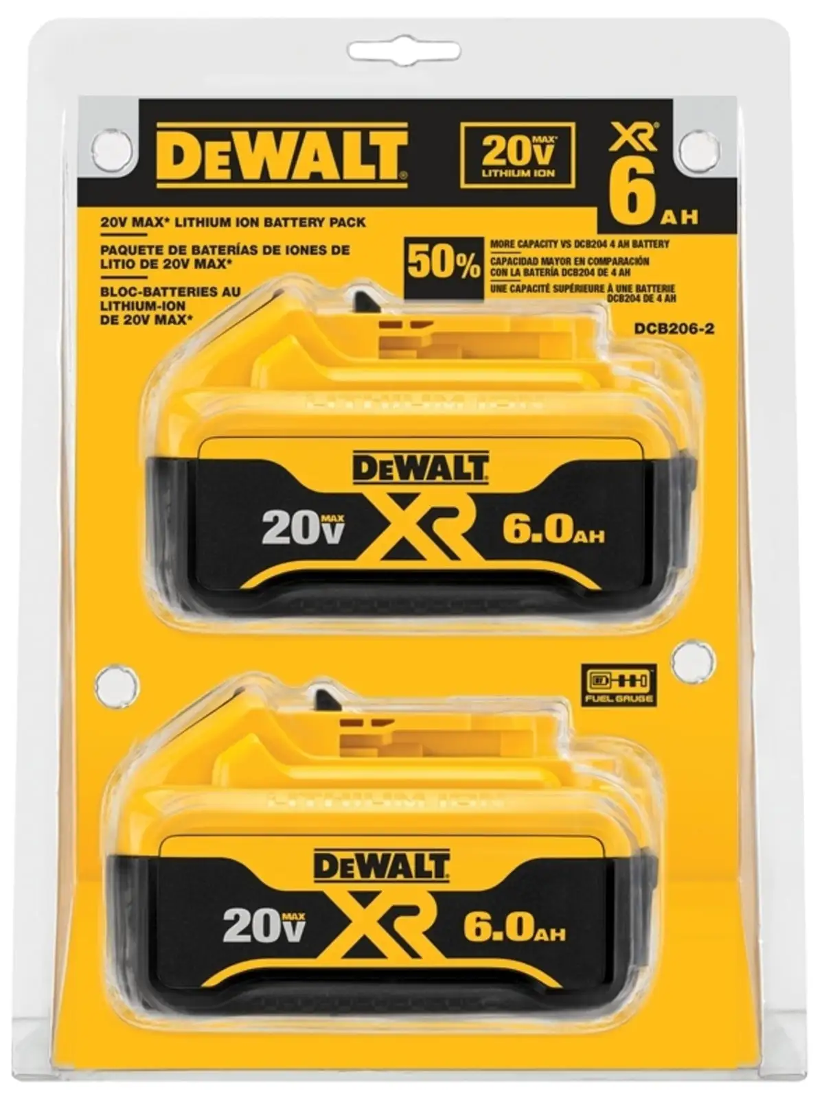 DeWalt DCB206-2 Lithium-Ion Battery Pack