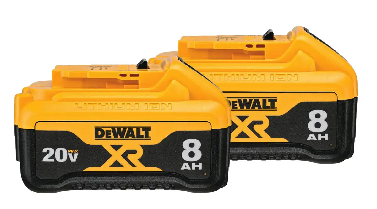 DeWalt DCB208-2 MAX 8Ah XR Lithium Ion Battery