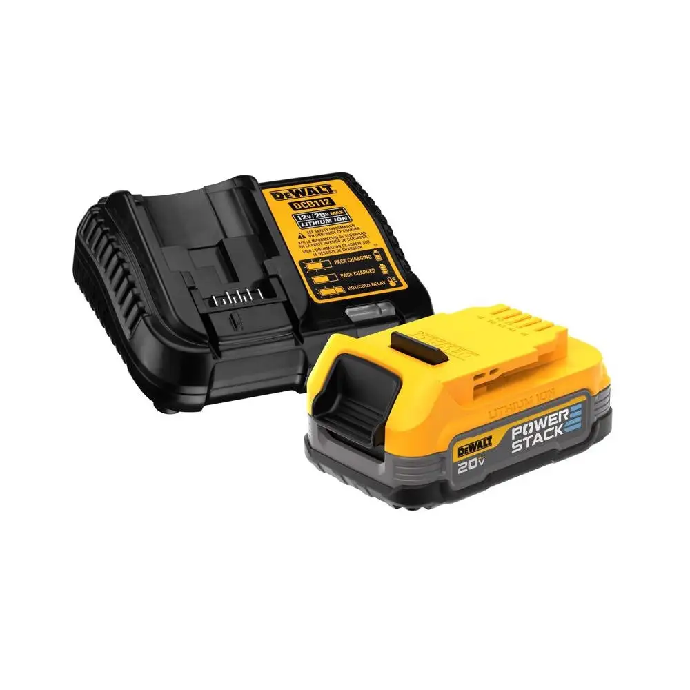 DeWalt DCBP034C 20V Max Powerstack Battery and Charger Starter Kit