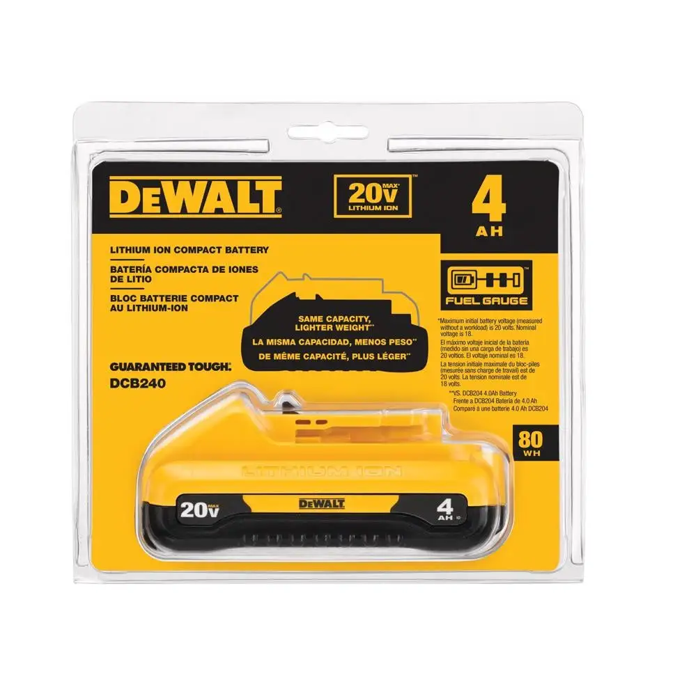 DeWalt DCB240 20V MAX Lithium-Ion Battery