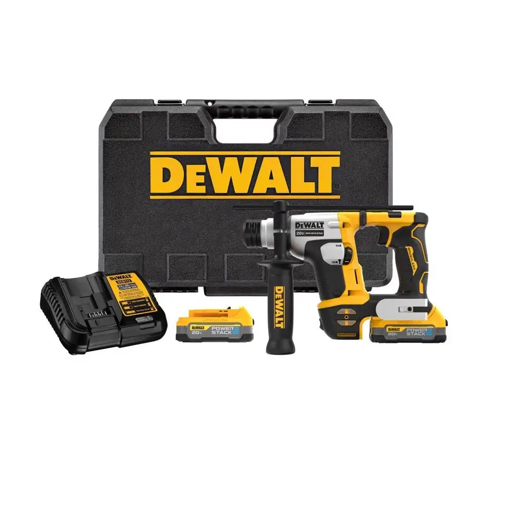 DeWalt DCH172E2 Powerstack Cordless SDS-Plus Rotary Hammer Drill Kit