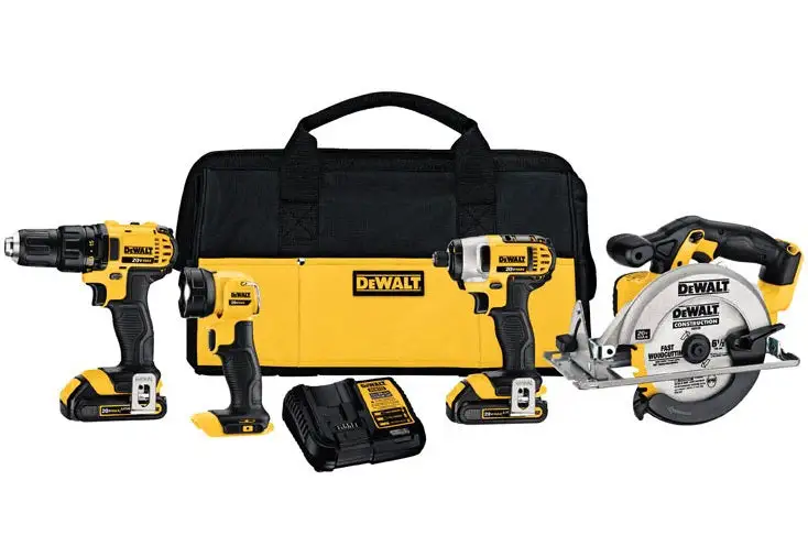 DeWalt DCK421D2 Lithium-Ion Cordless Combo Kit