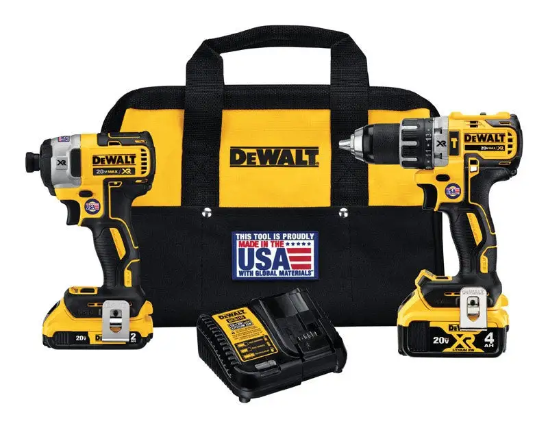 DeWalt DCK287D1M1 Cordless Hammer Drill & Impact Driver Kit