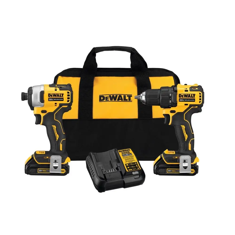 DeWalt DCK225D2 20V MAX ATOMIC Compact Drill & Impact Driver Kit