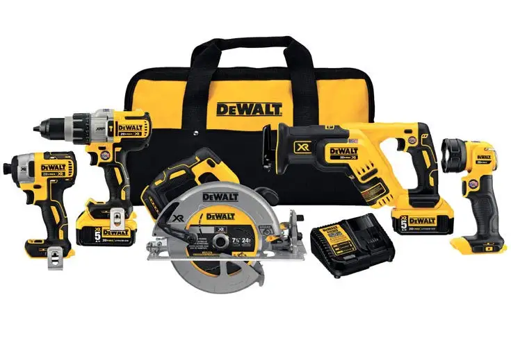 DeWalt DCK594P2 XR MAX 5-Tool Cordless Combo Kit