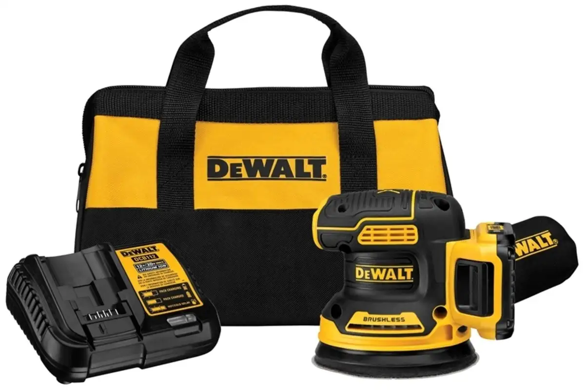 DeWalt DCW210D1 Brushless Cordless Random Orbital Sander Kit