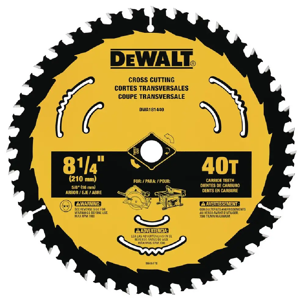 DeWalt DWA181440 Circular Saw Blade