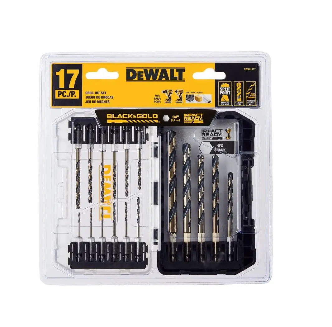 DeWalt DWAH1117 Impact Ready Drill Bit Set