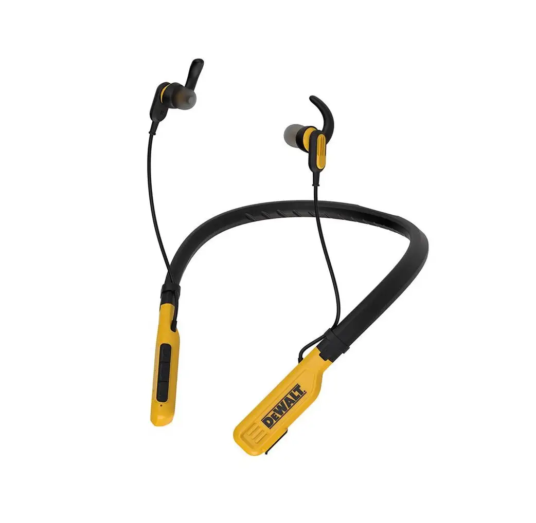 DeWalt 190 2091 DW2 A Wireless Bluetooth Behind-the-Neck Headphones