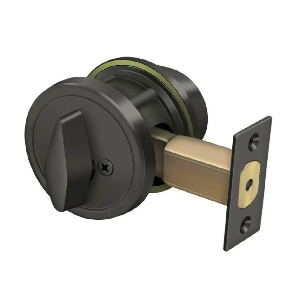 Deltana CL200LA-10B Single Cylinder Deadbolt