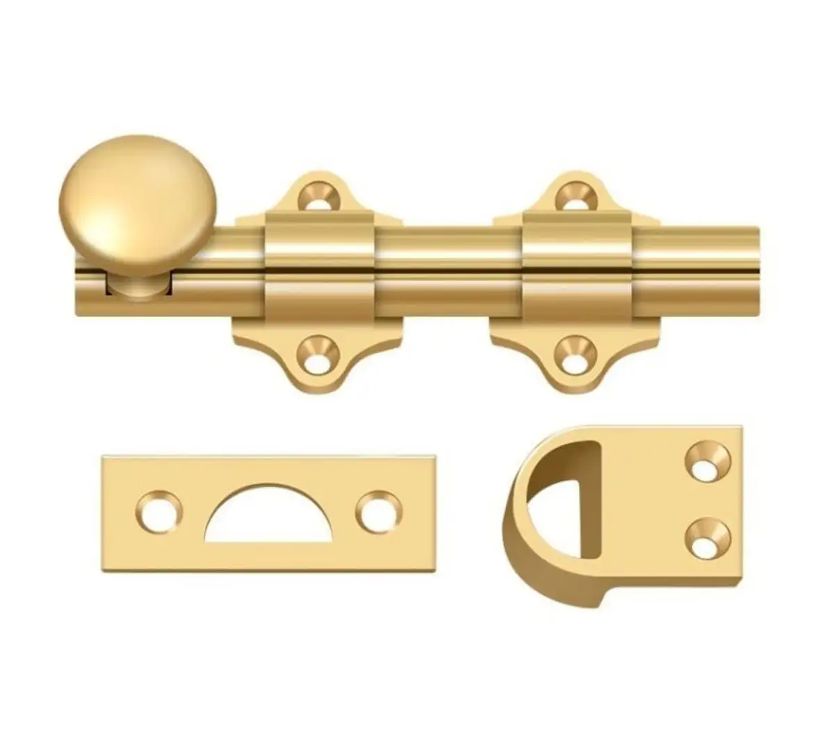 Deltana DDB425CR003 Dutch Door Bolt