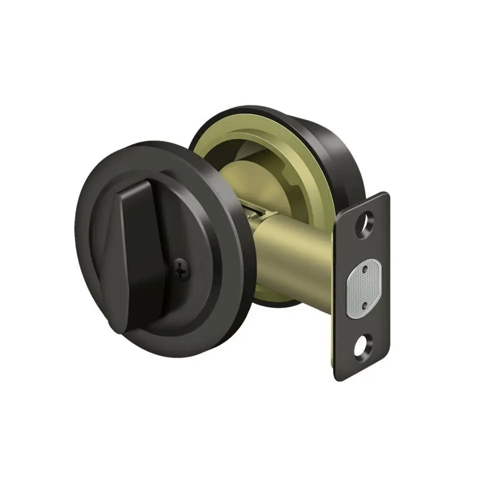 Deltana 7301KA2-10B Single Cylinder Deadbolt