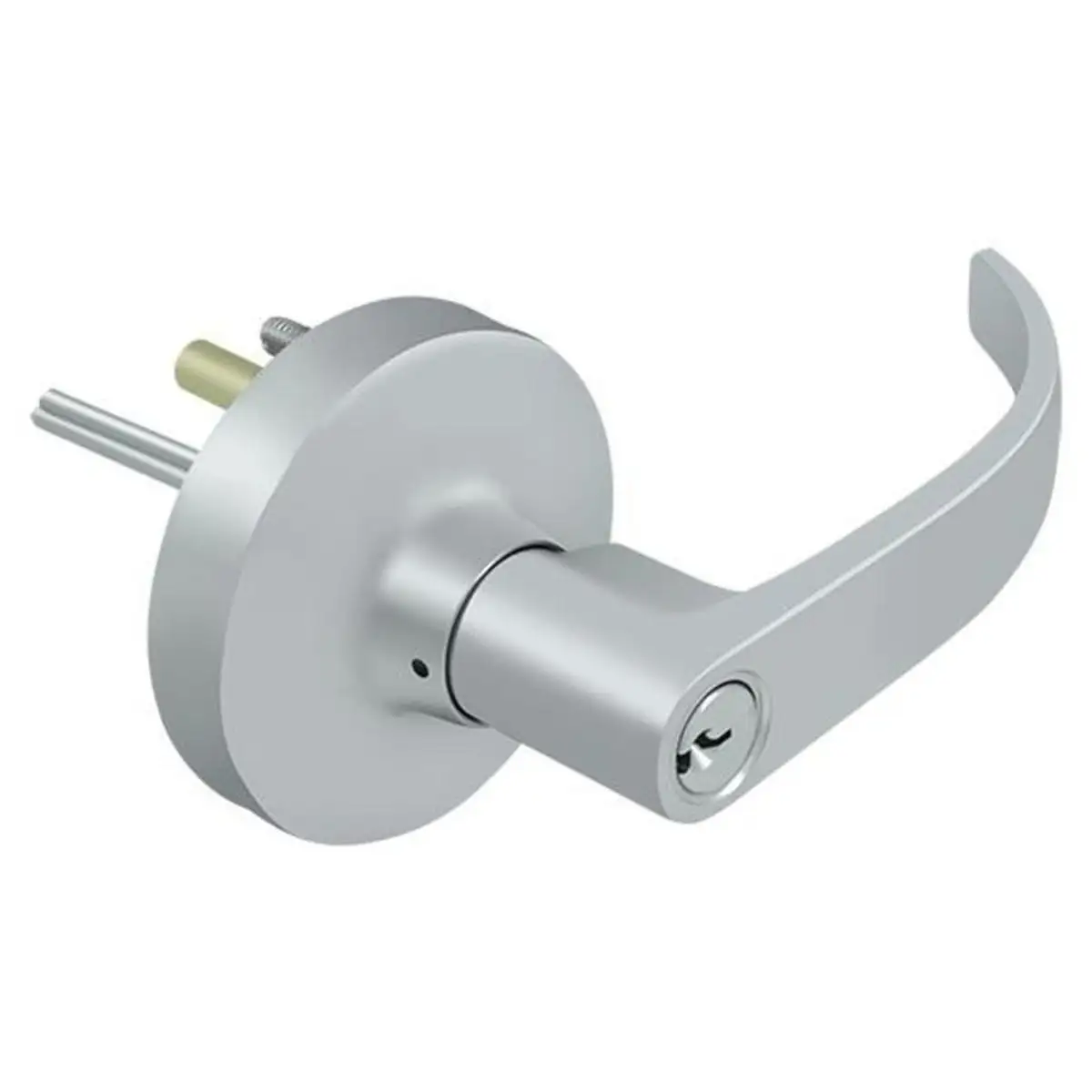 Deltana LTED60LST-26D Curved Lever Trim