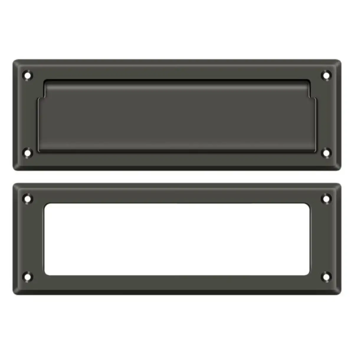 Deltana MS626U10B Mail Slot With Interior Frame