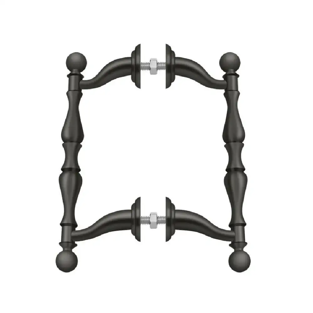 Deltana OHP620U10B Back-To-Back Set Off-Set Cabinet Pull