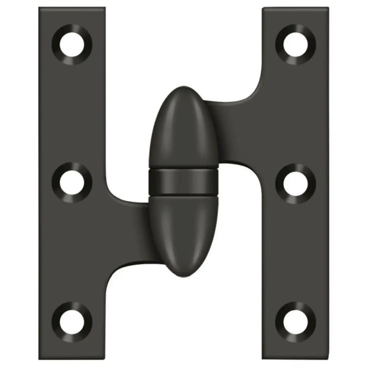 Deltana OK3025B10B-L Olive Knuckle Hinge