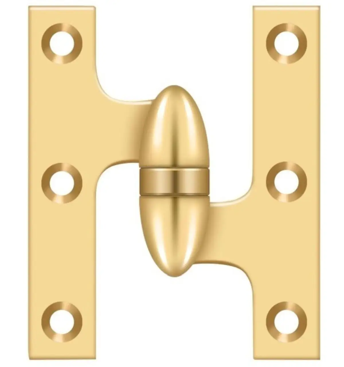 Deltana OK3025BCR003-R Olive Knuckle Hinge