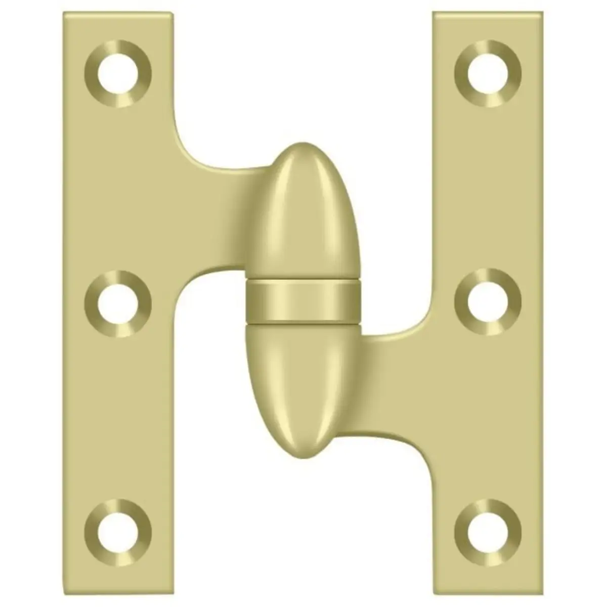 Deltana OK3025B3UNL-R Olive Knuckle Hinge